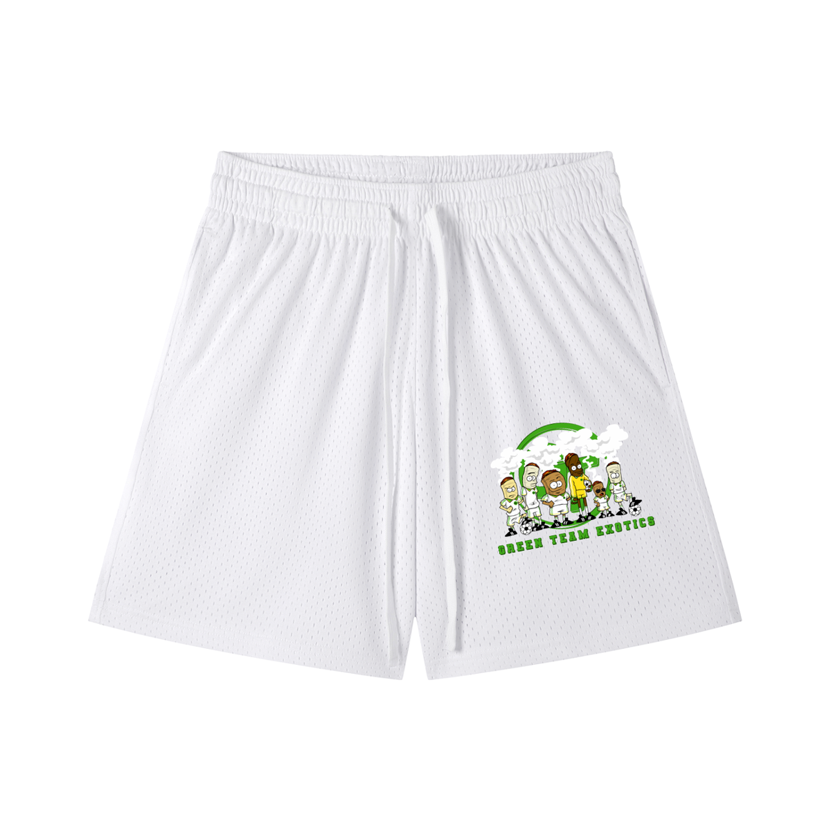 Green Team Exotics Mesh Shorts