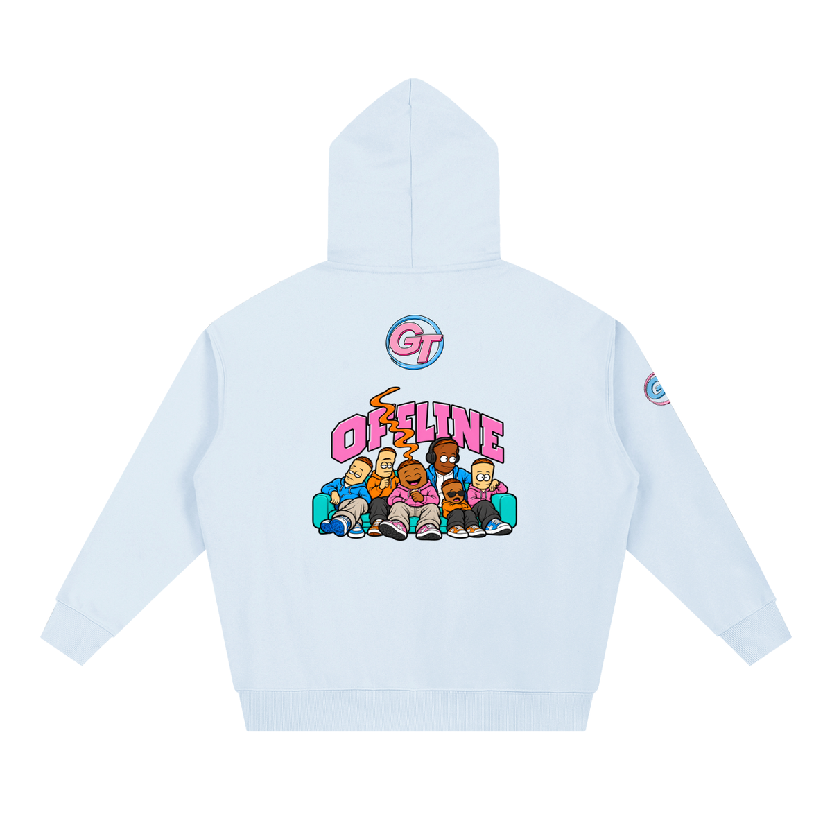 Green Team “Offline” Heavyweight Hoodie