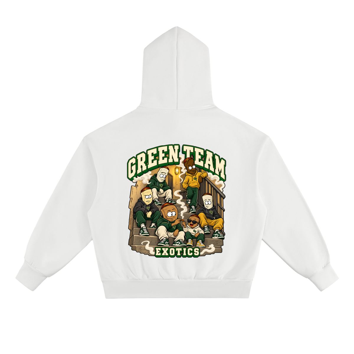 Green Team Exotics Heavyweight Hoodie