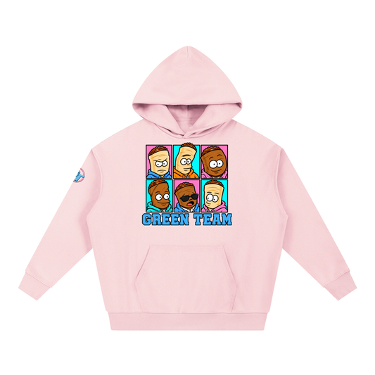 Green Team “Offline” Heavyweight Hoodie