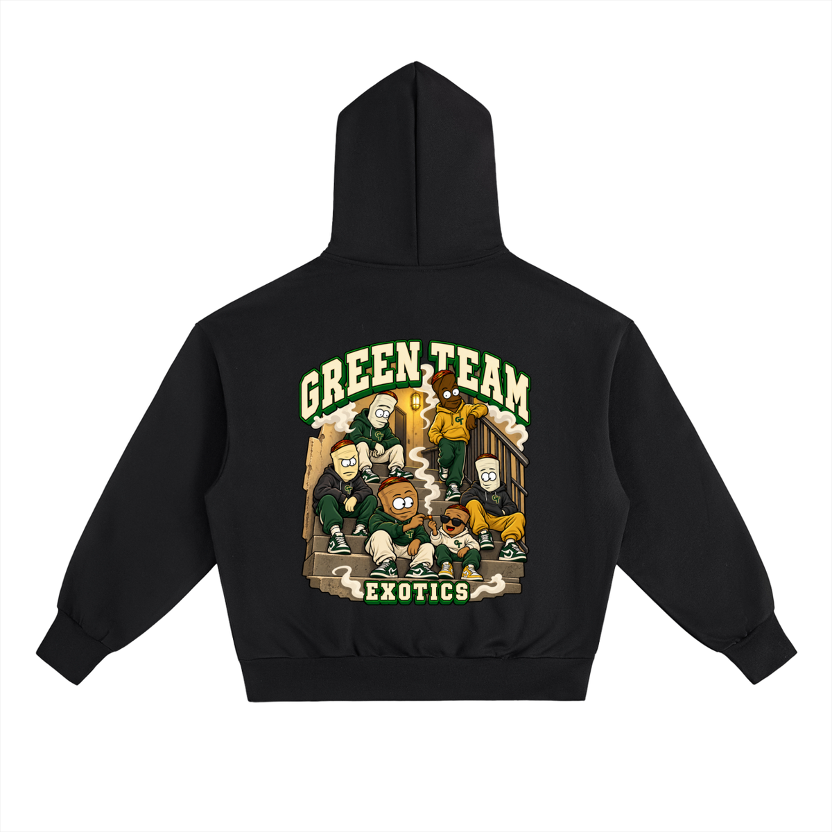 Green Team Exotics Heavyweight Hoodie